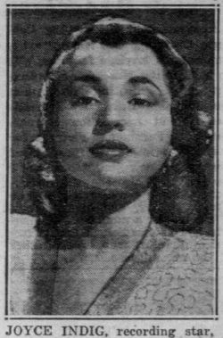 Joyce Indig Biography Joyce Indig Biography