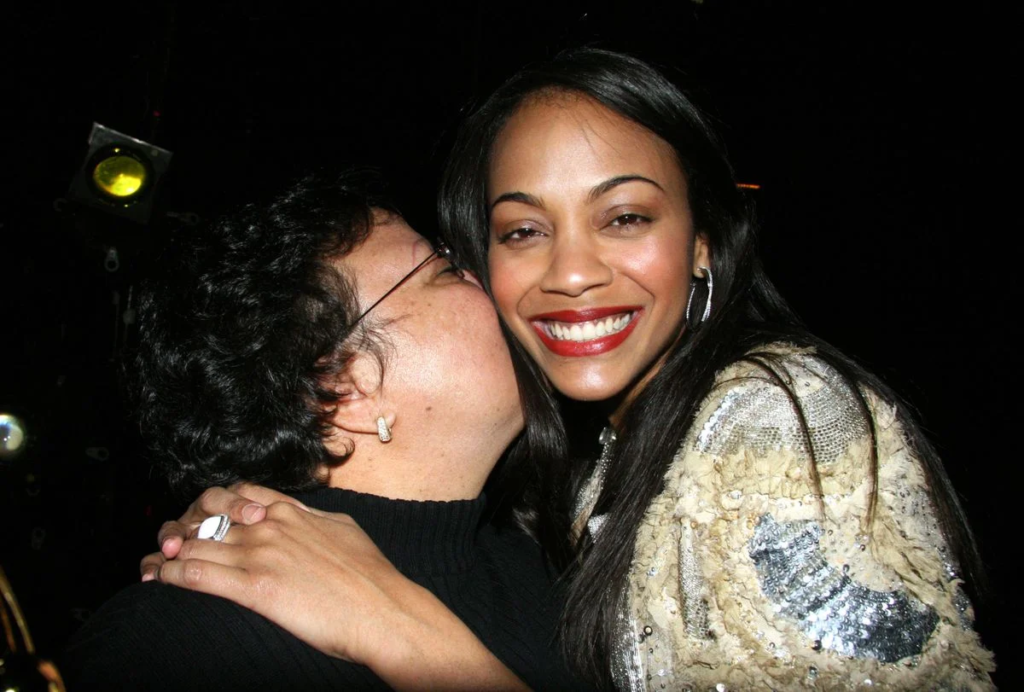 Asalia Nazario as Zoe Saldaña's Mother